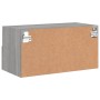 Mueble de pared TV madera de ingeniería Sonoma gris 60x30x30 cm en Muebles TV | Comprar online en Foru.es