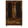 Aparador alto madera de ingeniería roble ahumado 69,5x31x115 cm de vidaXL, Aparadores - Ref: Foro24-828281, Precio: 99,56 €, ...