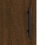 Armario de pared marrón roble 69,5x34x90 cm de vidaXL, Aparadores - Ref: Foro24-828451, Precio: 68,99 €, Descuento: %