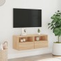 Mueble de pared TV madera ingeniería roble Sonoma 80x30x30 cm en Muebles TV | Comprar online en Foru.es
