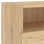 Muebles de pared para TV 2 uds madera roble Sonoma 80x30x30 cm en Muebles TV | Comprar online en Foru.es