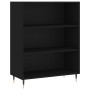 Estantería madera de ingeniería negro 69,5x32,5x90 cm de vidaXL, Librerías y estanterías - Ref: Foro24-828341, Precio: 58,87 ...