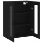 Armario de pared negro 69,5x34x90 cm de vidaXL, Aparadores - Ref: Foro24-828493, Precio: 102,14 €, Descuento: %