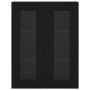 Armario de pared negro 69,5x34x90 cm de vidaXL, Aparadores - Ref: Foro24-828493, Precio: 102,14 €, Descuento: %