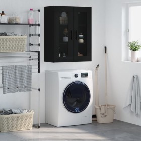 Armario de pared negro 69,5x34x90 cm de vidaXL, Aparadores - Ref: Foro24-828501, Precio: 91,90 €, Descuento: %