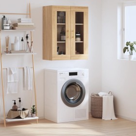 Armario de pared roble Sonoma 69,5x34x90 cm de vidaXL, Aparadores - Ref: Foro24-828471, Precio: 81,94 €, Descuento: %