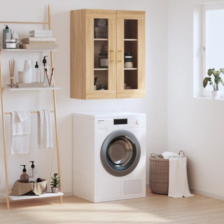Armario de pared roble Sonoma 69,5x34x90 cm de vidaXL, Aparadores - Ref: Foro24-828471, Precio: 81,94 €, Descuento: %