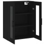 Armario de pared negro 69,5x34x90 cm de vidaXL, Aparadores - Ref: Foro24-828501, Precio: 91,90 €, Descuento: %