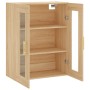 Armario de pared roble Sonoma 69,5x34x90 cm de vidaXL, Aparadores - Ref: Foro24-828471, Precio: 81,94 €, Descuento: %