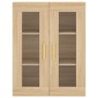 Armario de pared roble Sonoma 69,5x34x90 cm de vidaXL, Aparadores - Ref: Foro24-828471, Precio: 81,94 €, Descuento: %