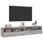 Muebles de pared para TV 2 uds madera gris Sonoma 80x30x30 cm en Muebles TV | Comprar online en Foru.es