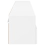 Muebles de pared TV 2 uds madera ingeniería blanco 100x30x30 cm en Muebles TV | Comprar online en Foru.es