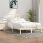 Estructura de cama madera maciza 120x190 cm de vidaXL, Camas y somieres - Ref: Foro24-3105765, Precio: 113,24 €, Descuento: %