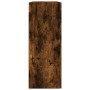 Armario de pared roble ahumado 69,5x34x90 cm de vidaXL, Aparadores - Ref: Foro24-828441, Precio: 64,80 €, Descuento: %