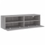 Mueble de pared TV madera ingeniería Sonoma gris 100x30x30 cm en Muebles TV | Comprar online en Foru.es