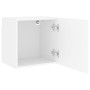 Muebles TV de pared 2 uds madera ingeniería blanco 40,5x30x40cm en Muebles TV | Comprar online en Foru.es