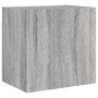 Mueble TV de pared madera ingeniería gris Sonoma 40,5x30x40 cm en Muebles TV | Comprar online en Foru.es