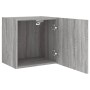 Mueble TV de pared madera ingeniería gris Sonoma 40,5x30x40 cm en Muebles TV | Comprar online en Foru.es