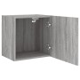 Muebles de TV de pared 2 uds madera gris Sonoma 40,5x30x40 cm en Muebles TV | Comprar online en Foru.es