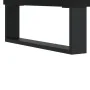 Black engineered wood record cabinet 85x38x48 cm by vidaXL, CD and DVD storage - Ref: Foro24-831709, Price: 54,63 €, Discount: %