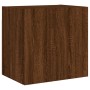 Muebles de TV de pared 2 uds madera marrón roble 40,5x30x40 cm en Muebles TV | Comprar online en Foru.es