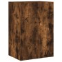 Mueble TV de pared madera ingeniería roble ahumado 40,5x30x60cm en Muebles TV | Comprar online en Foru.es