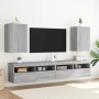 Mueble TV de pared madera ingeniería gris Sonoma 40,5x30x60 cm en Muebles TV | Comprar online en Foru.es