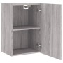Mueble TV de pared madera ingeniería gris Sonoma 40,5x30x60 cm en Muebles TV | Comprar online en Foru.es