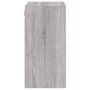 Mueble TV de pared madera ingeniería gris Sonoma 40,5x30x60 cm en Muebles TV | Comprar online en Foru.es