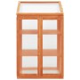 Invernadero de madera de abeto 60x45x100 cm de vidaXL, Invernaderos - Ref: Foro24-314848, Precio: 126,38 €, Descuento: %