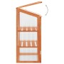 Invernadero de madera de abeto 60x45x100 cm de vidaXL, Invernaderos - Ref: Foro24-314848, Precio: 126,38 €, Descuento: %