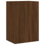 Mueble TV de pared madera ingeniería marrón roble 40,5x30x60 cm en Muebles TV | Comprar online en Foru.es