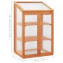Invernadero de madera de abeto 60x45x100 cm de vidaXL, Invernaderos - Ref: Foro24-314848, Precio: 126,38 €, Descuento: %