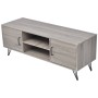 Mueble para TV gris 120x40x45 cm de vidaXL, Muebles TV - Ref: Foro24-243449, Precio: 61,04 €, Descuento: %