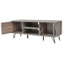Mueble para TV gris 120x40x45 cm de vidaXL, Muebles TV - Ref: Foro24-243449, Precio: 61,04 €, Descuento: %