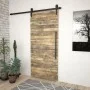 Kit de herrajes para puertas correderas acero negro 183 cm by vidaXL, doorframes - Ref: Foro24-142827, Price: 47,63 €, Discou...