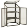 Invernadero de madera de abeto 60x45x100 cm de vidaXL, Invernaderos - Ref: Foro24-314849, Precio: 124,97 €, Descuento: %