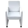 Sillas de comedor 6 uds cuero sintético blanco de vidaXL, Sillas de comedor - Ref: Foro24-160186, Precio: 924,57 €, Descuento: %