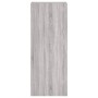 Mueble TV de pared madera ingeniería gris Sonoma 40,5x30x102 cm en Muebles TV | Comprar online en Foru.es