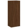 Mueble de TV de pared madera marrón roble 40,5x30x102 cm en Muebles TV | Comprar online en Foru.es