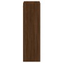 Mueble de TV de pared madera marrón roble 40,5x30x102 cm en Muebles TV | Comprar online en Foru.es