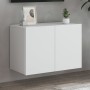 Mueble para TV de pared blanco 60x30x41 cm en Muebles TV | Comprar online en Foru.es