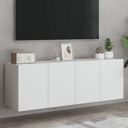 Muebles para TV de pared 2 unidades blanco 60x30x41 cm en Muebles TV | Comprar online en Foru.es