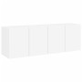 Muebles para TV de pared 2 unidades blanco 60x30x41 cm en Muebles TV | Comprar online en Foru.es