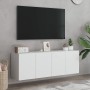 Muebles para TV de pared 2 unidades blanco 60x30x41 cm en Muebles TV | Comprar online en Foru.es