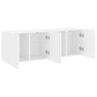 Muebles para TV de pared 2 unidades blanco 60x30x41 cm en Muebles TV | Comprar online en Foru.es