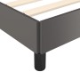 Estructura de cama con cabecero cuero sintético gris 140x200cm de vidaXL, Camas y somieres - Ref: Foro24-347505, Precio: 126,...