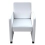 Sillas de comedor 4 unidades cuero sintético blanco de vidaXL, Sillas de comedor - Ref: Foro24-160185, Precio: 544,35 €, Desc...