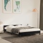 Estructura de cama con cabecero de terciopelo negro 140x200 cm de vidaXL, Camas y somieres - Ref: Foro24-347575, Precio: 128,...