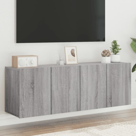 Muebles para TV de pared 2 unidades gris Sonoma 60x30x41 cm en Muebles TV | Comprar online en Foru.es